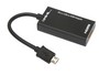  OEM MHL microUSB to HDMI (AM/AF), 17, black